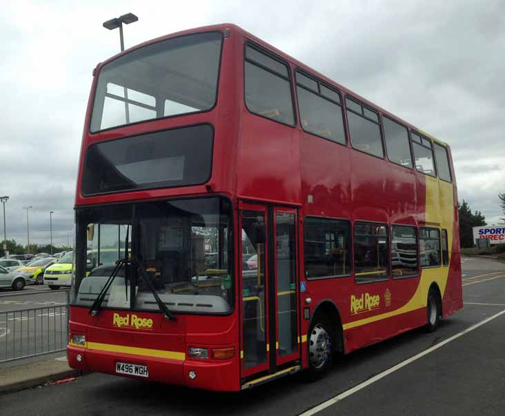 Red Rose Volvo B7TL Plaxton President W496WGH